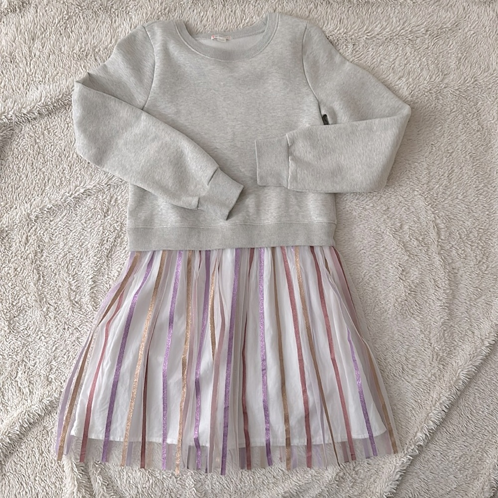 Crewcuts glitter skirt dress Size 12
